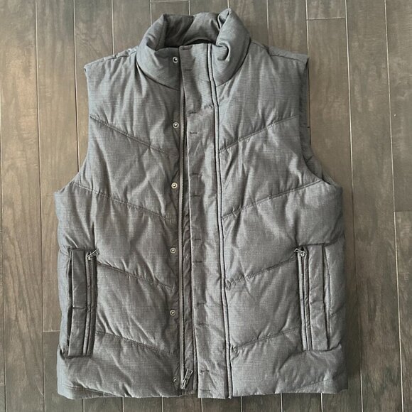 Grey Banana Republic Medium Padded Vest Jacket - Picture 5 of 11